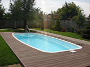 Как устанавливаются композитные бассейны Как устанавливаются композитные бассейны