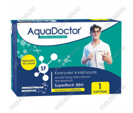 Коагулянт AquaDoctor Superflock Mini в картушах 1 шт
