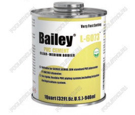 Клей L-6073  (946ml) Bailey для ПВХ труб