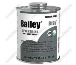 Клей L-8125  (946ml) Bailey для ХПВХ труб
