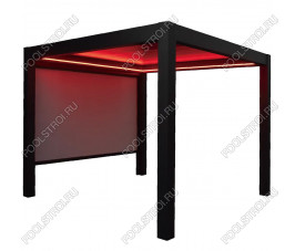 LED лента RGB c алюминиевой планкой - 4.0м x2 (Антрацит) LED лента RGB c алюминиевой планкой - 4.0м x2 (Антрацит)