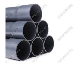 Труба Aquaviva ПВХ d140*8.3 PN 16 L-3 (штука)