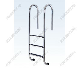 Лестница  3 ступени  (у.б.) Flexinox WALL (87132031)