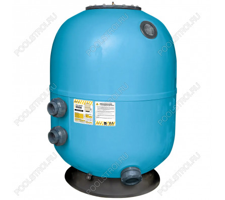 Фильтр AquaViva HS1250 (62м³/ч, 1250 мм, 2240 кг, 90 мм, 2,5Бар, 1.2м засыпка)