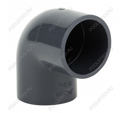 Угол клеевой 90° d63 PN10 AQUAVIVA